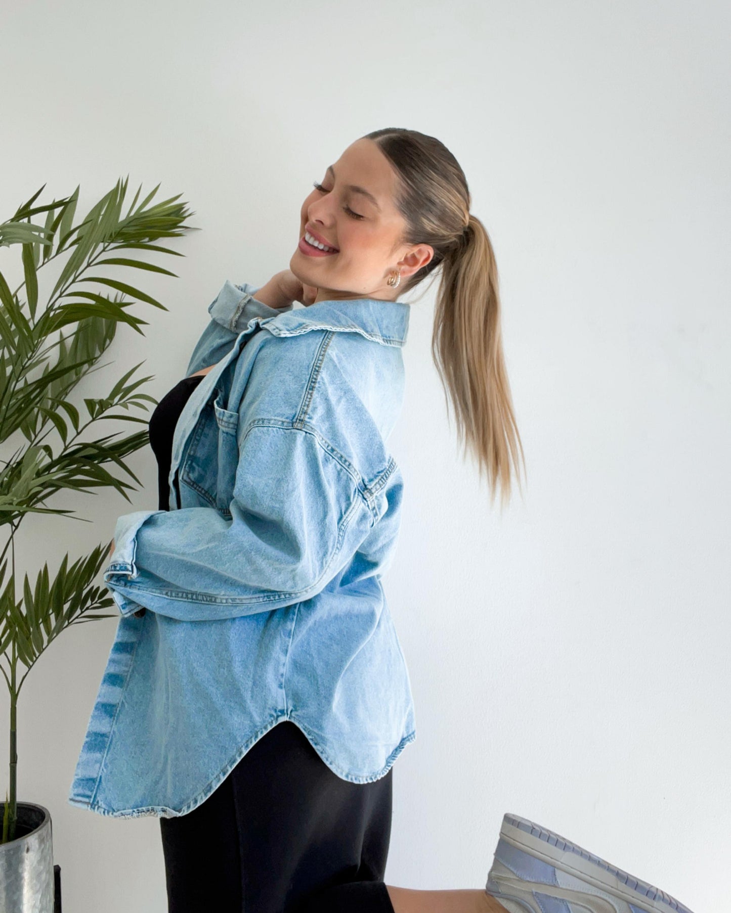 Sobrecamisa - celeste