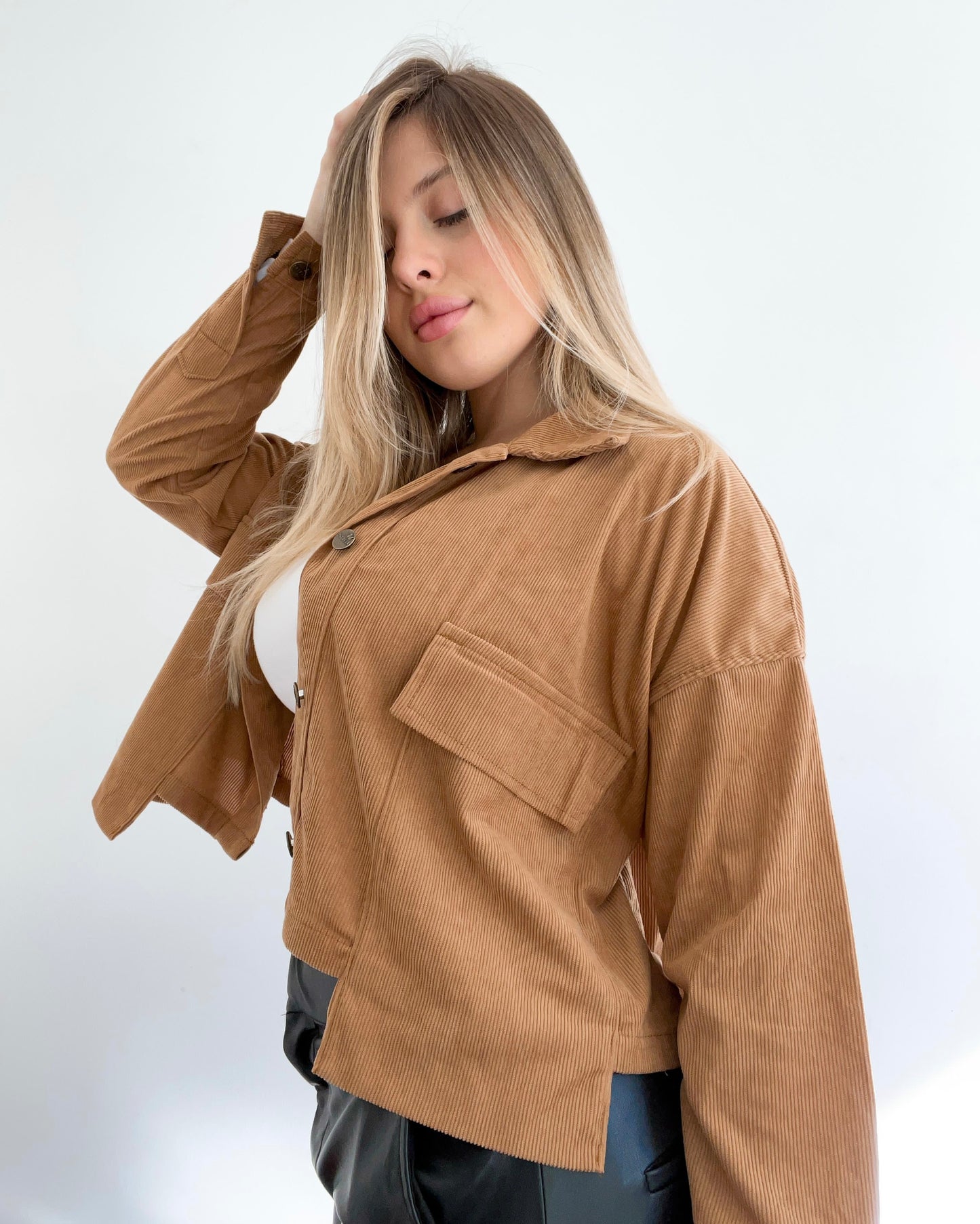 Camisa pana tostado