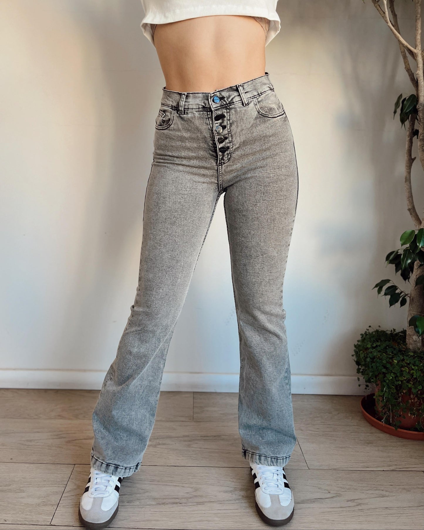 Semi Oxford - gris