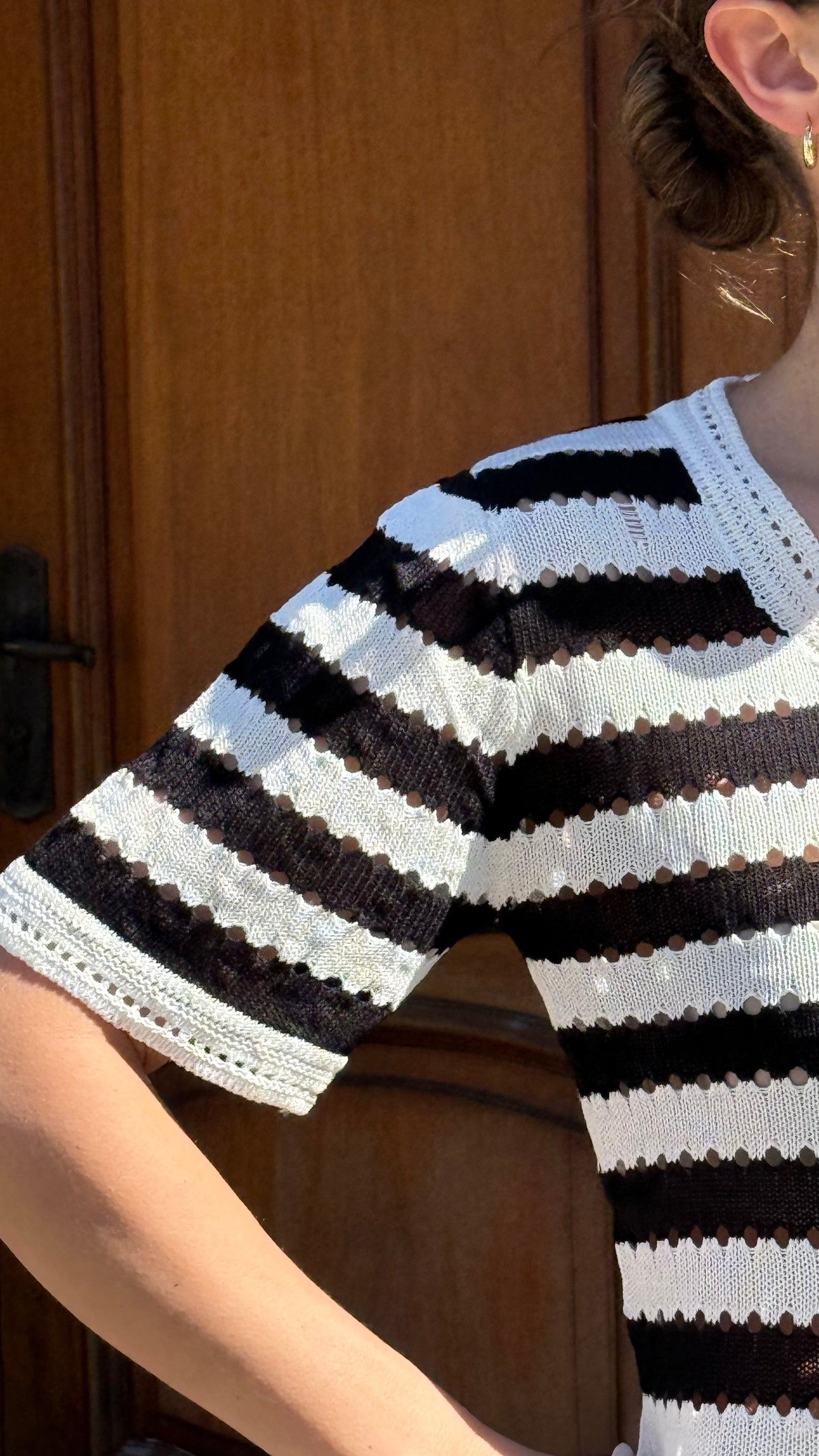 Remera tejida