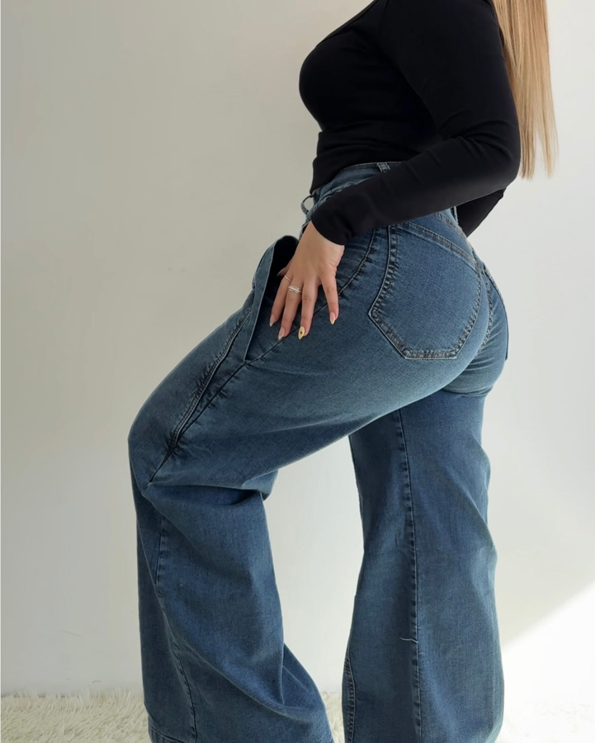 Jean mega ancho