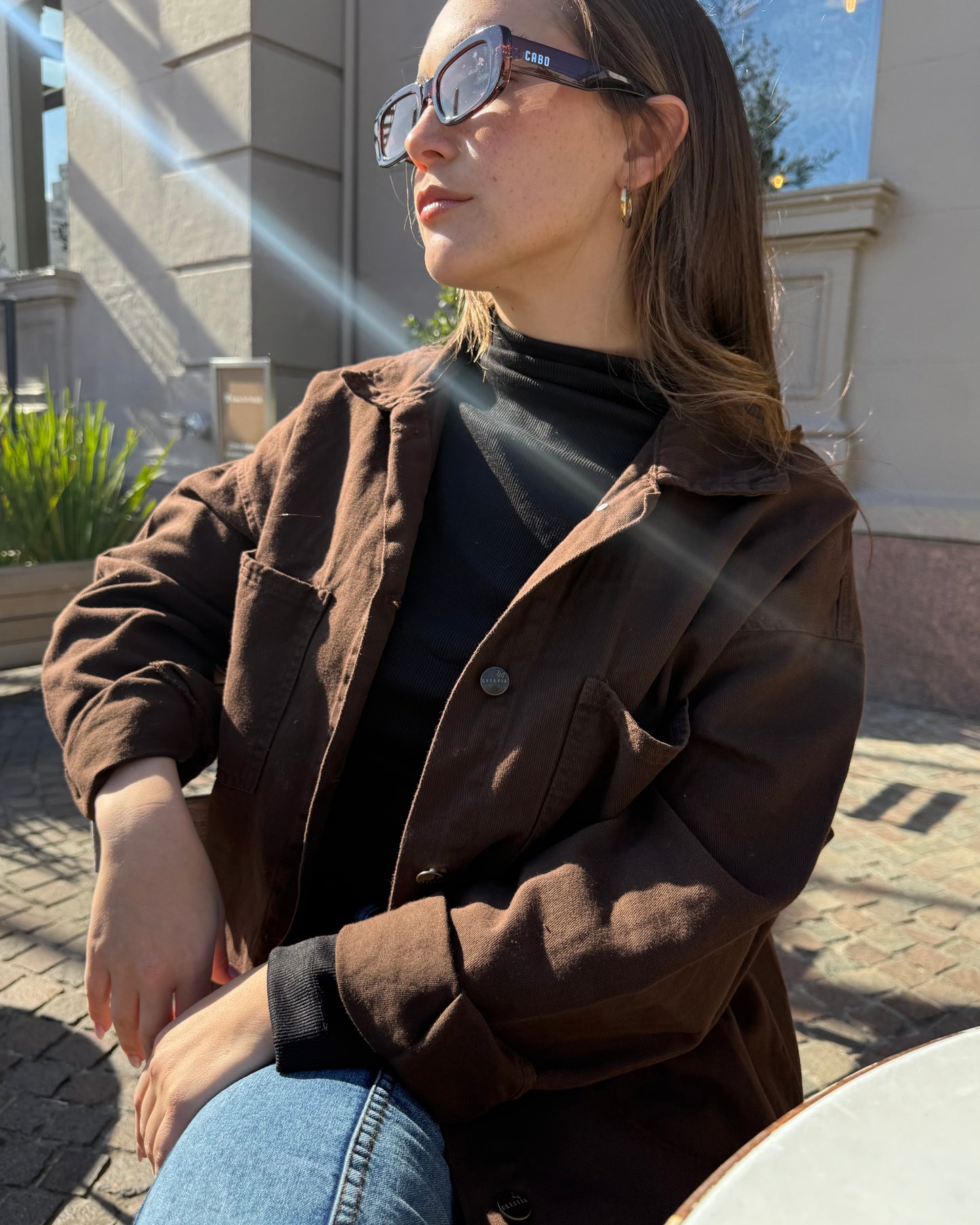 Sobrecamisa - chocolate