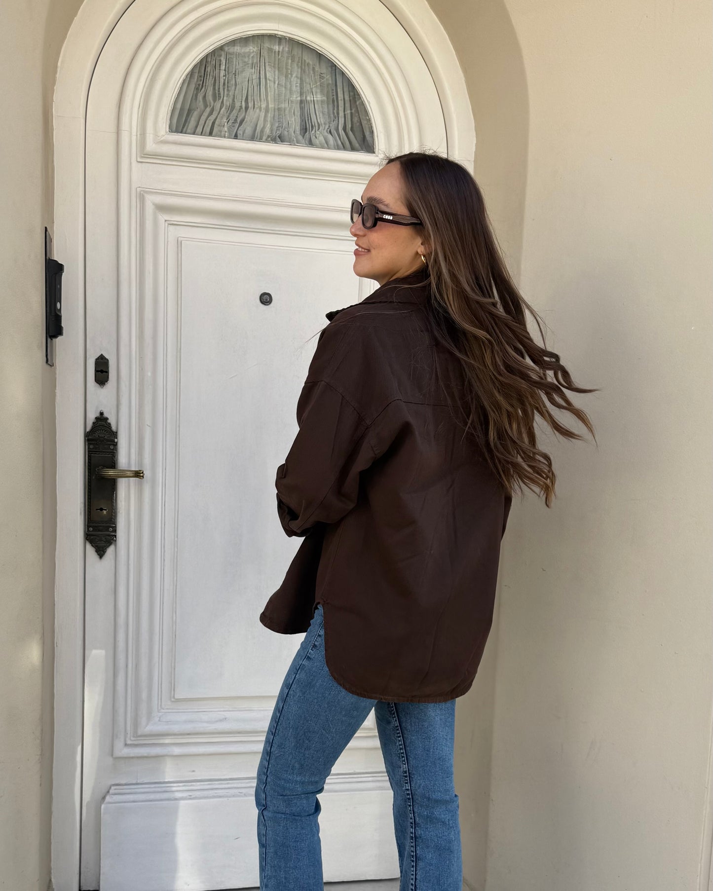 Sobrecamisa - chocolate