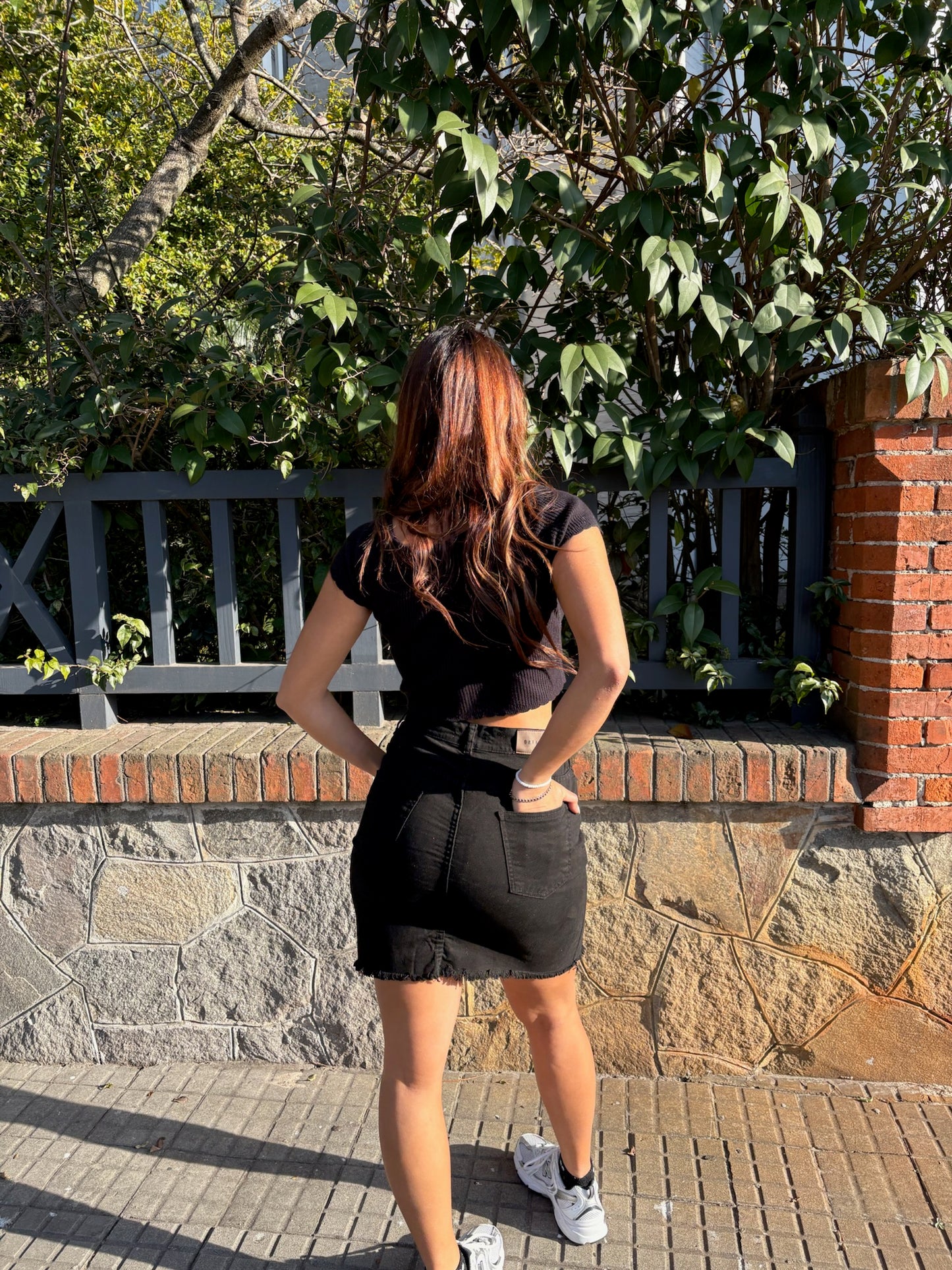 Mini negra - desflecada