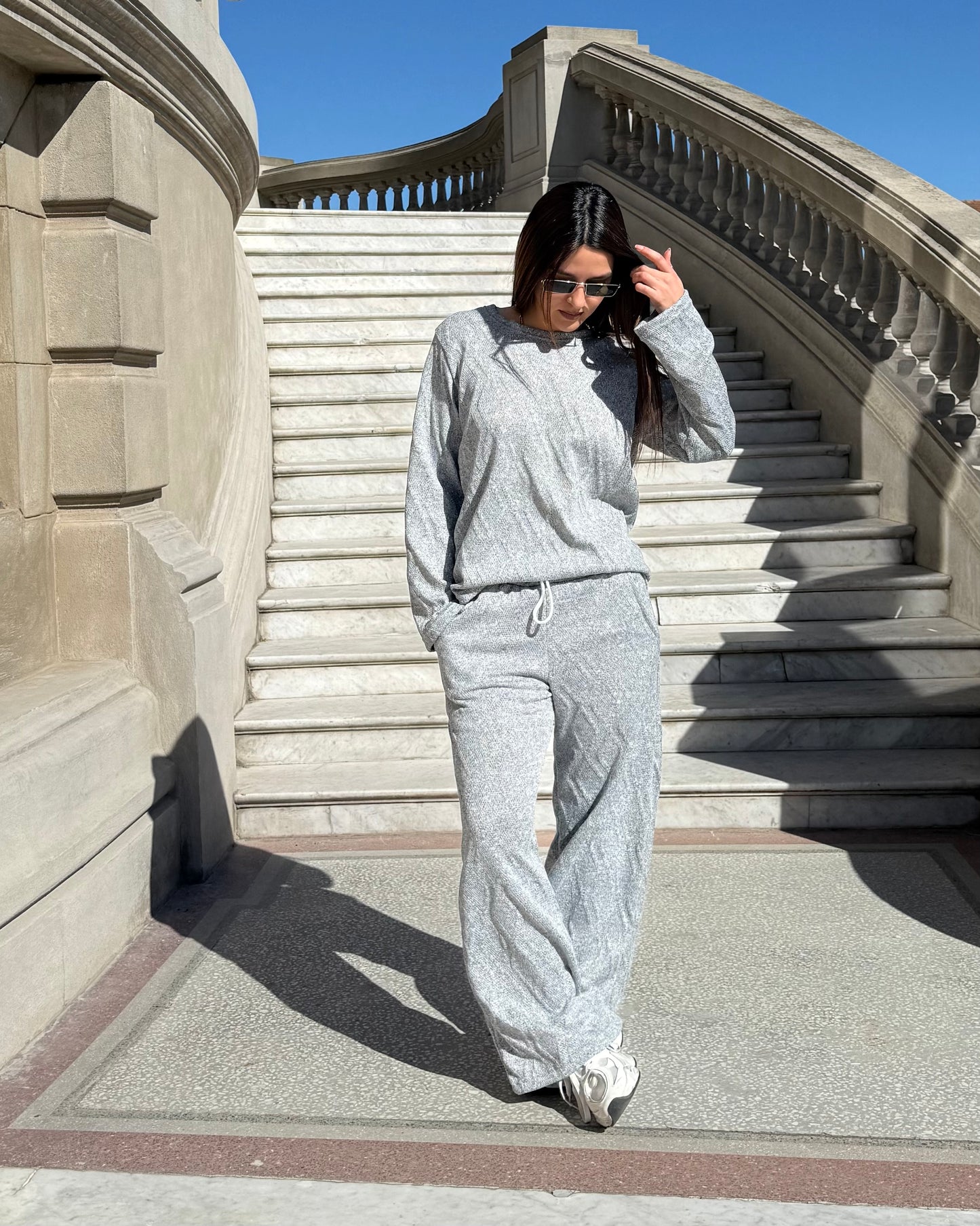 Conjunto Milano - gris
