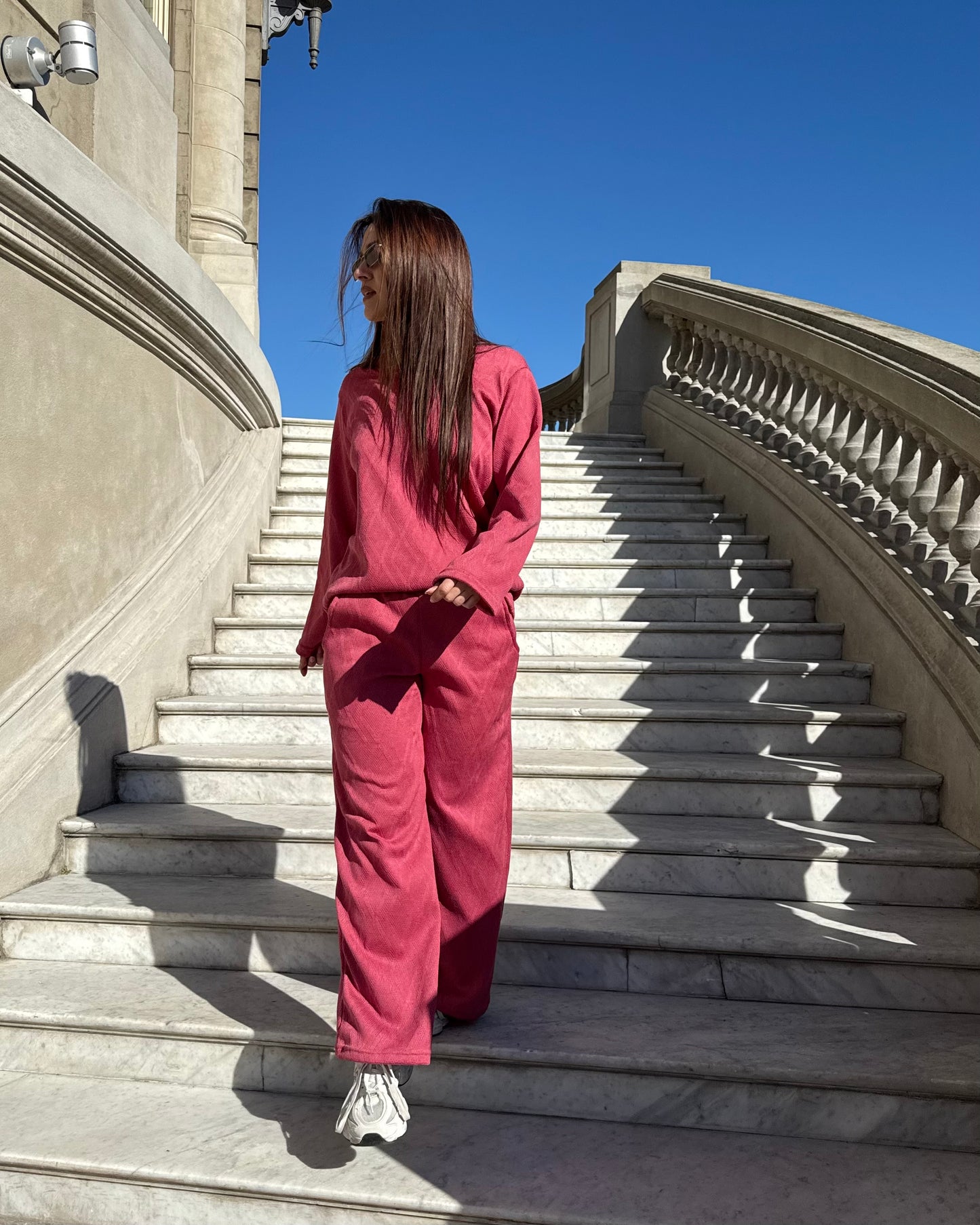Conjunto Milano - rosa oscuro