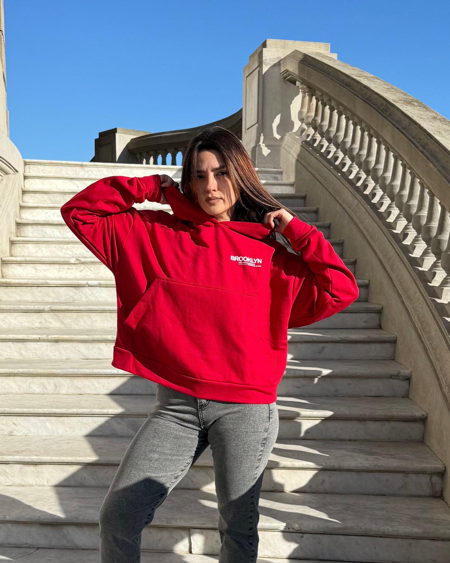 Buzo Brooklyn- rojo
