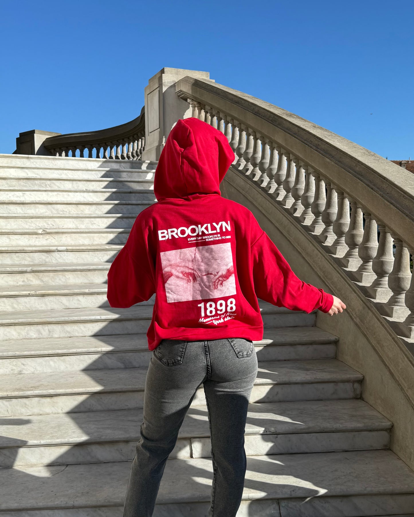 Buzo Brooklyn- rojo