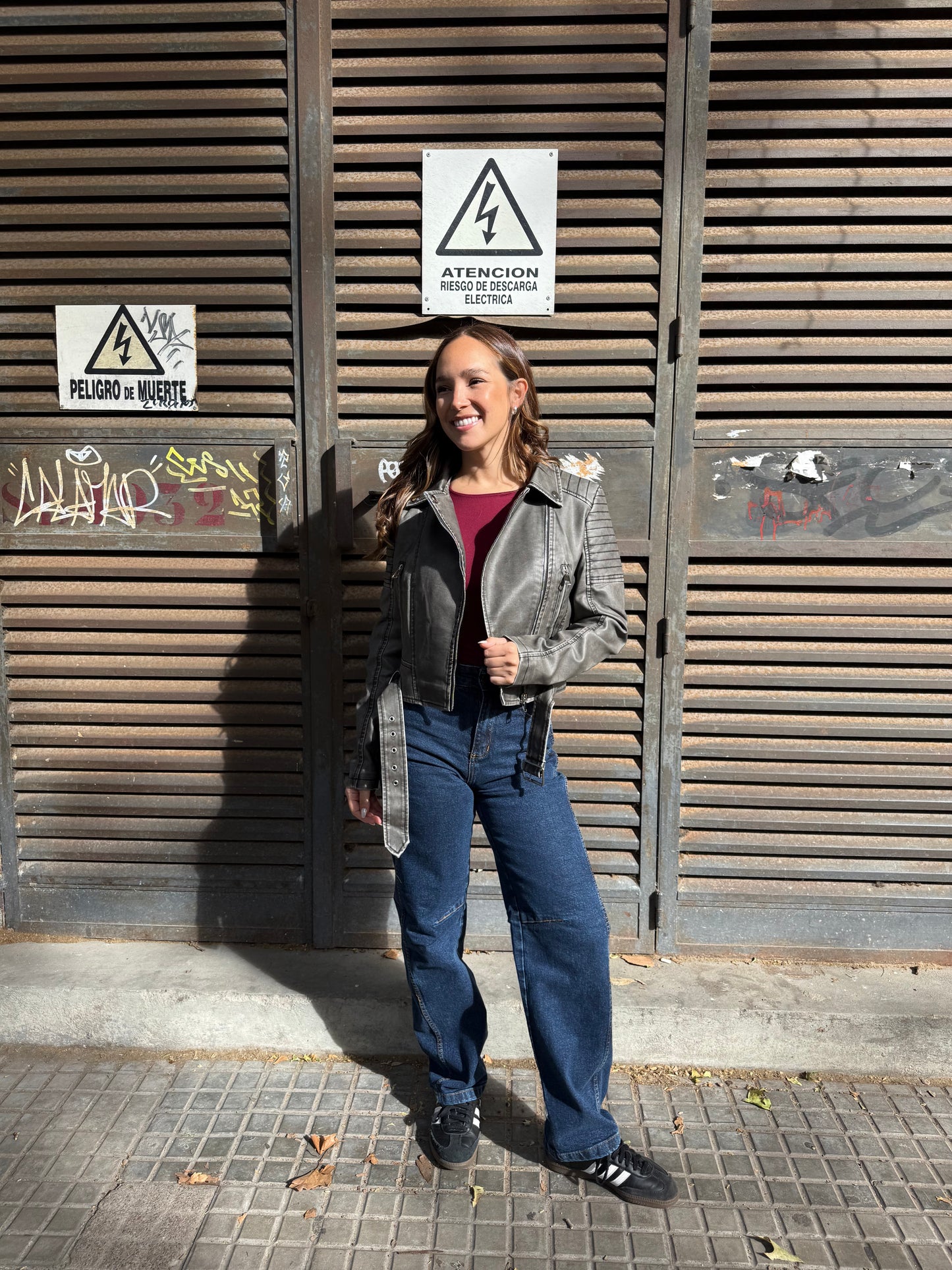 Campera zip
