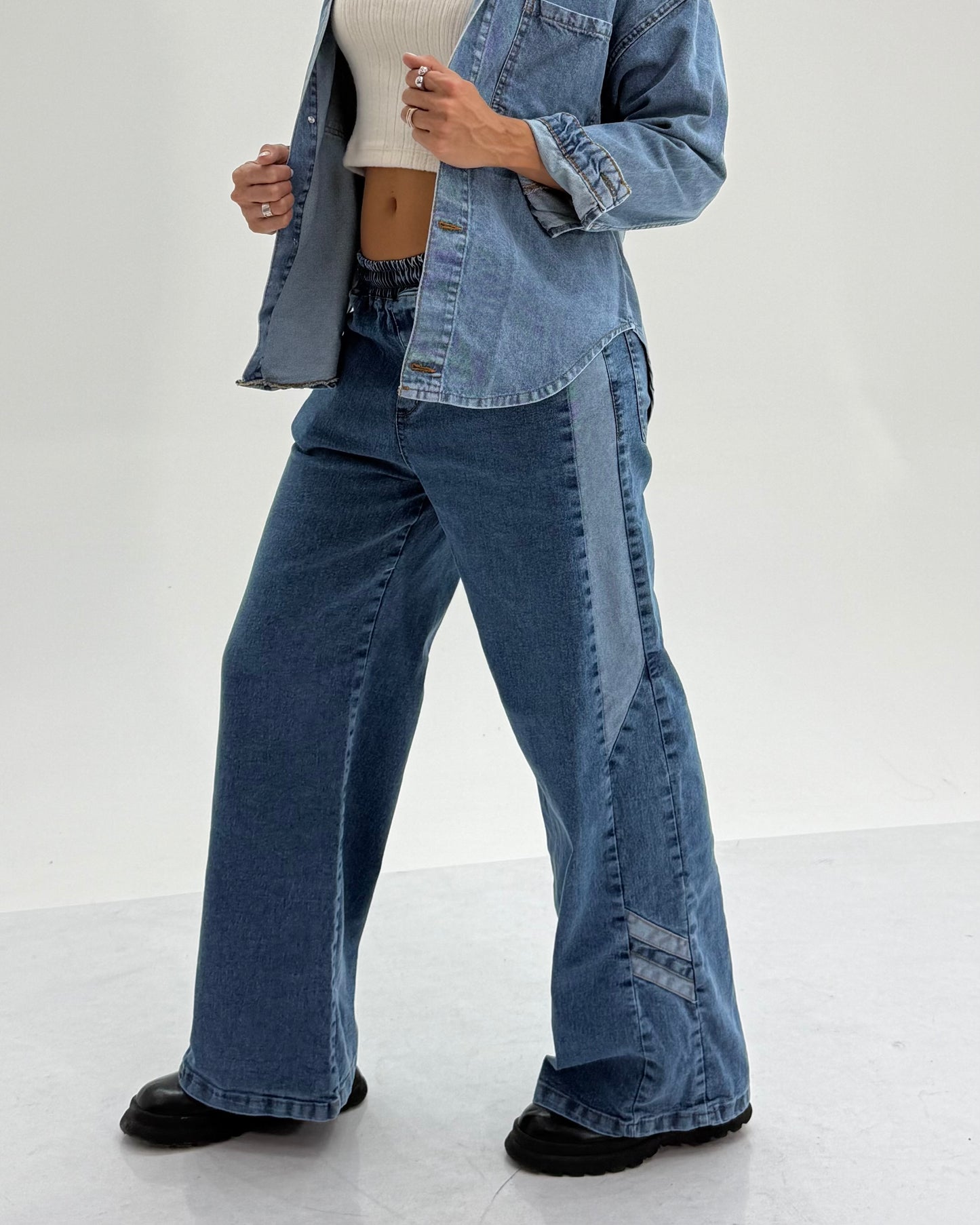 Jean elástico