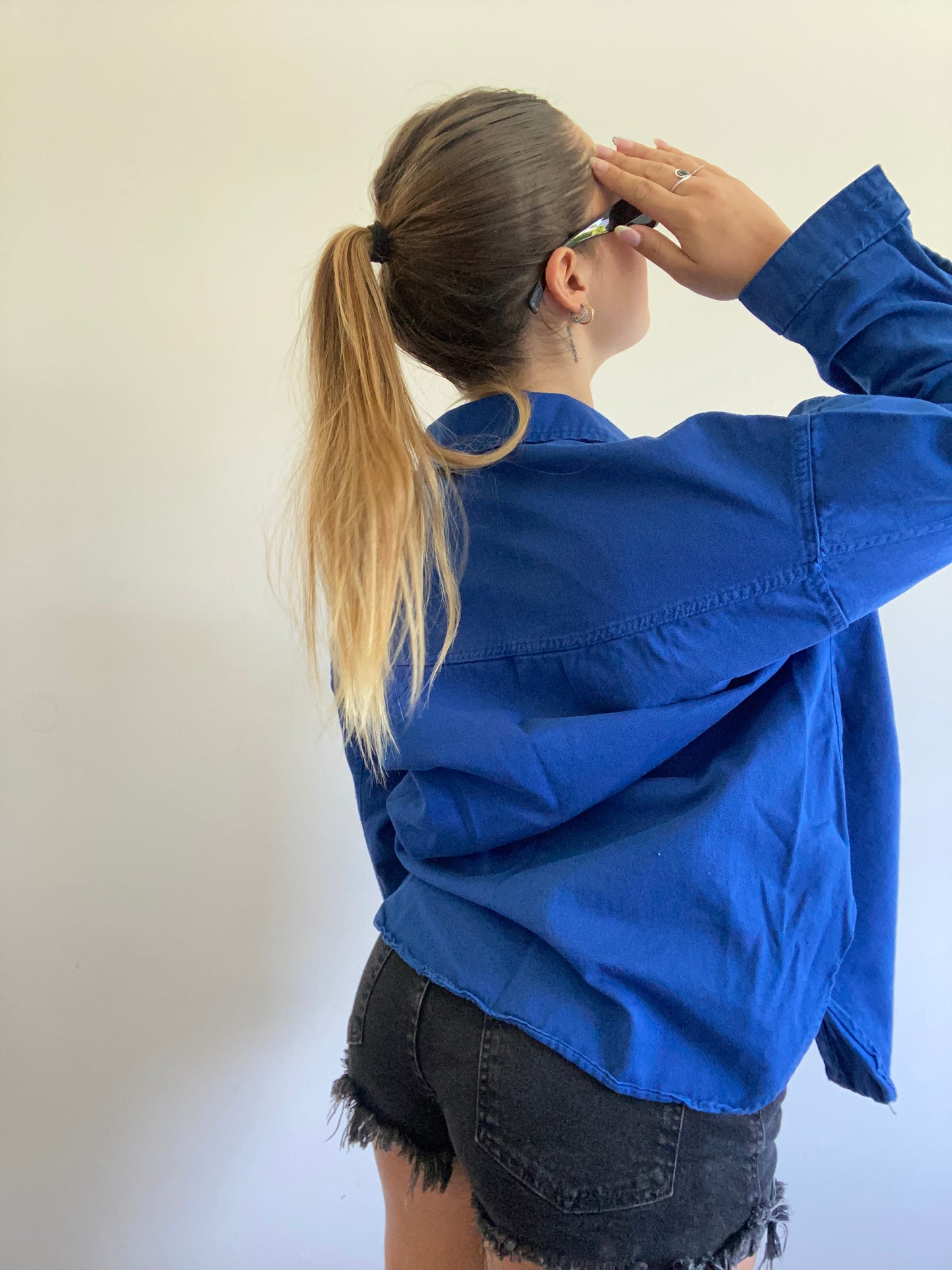 Sobrecamisa Azul Francia