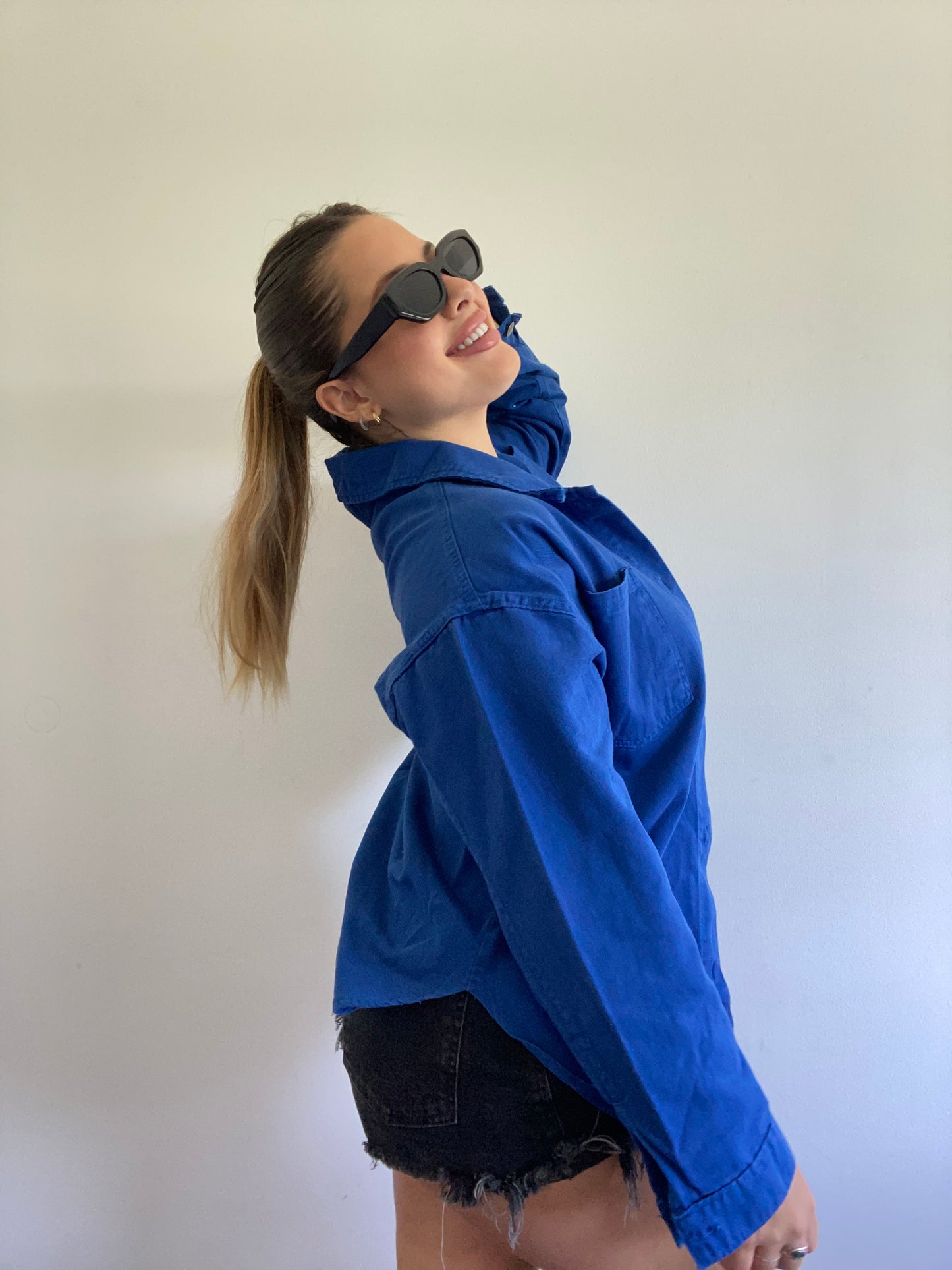 Sobrecamisa Azul Francia