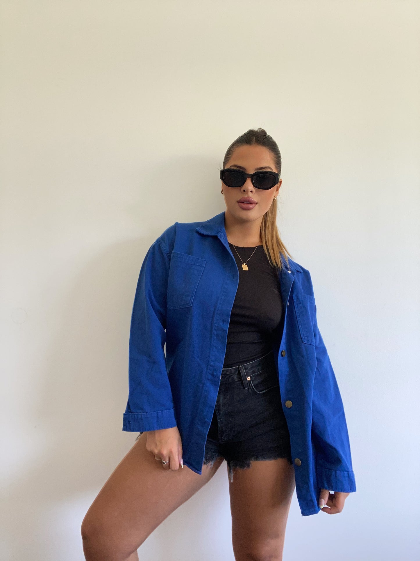 Sobrecamisa Azul Francia