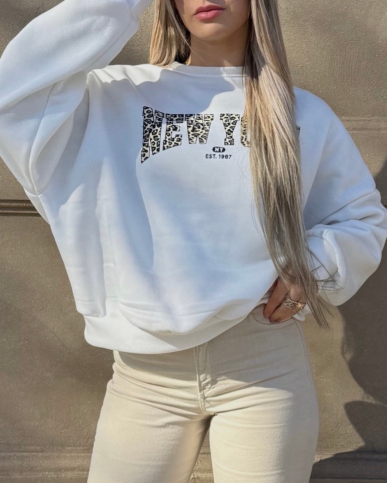 Buzo New York - blanco