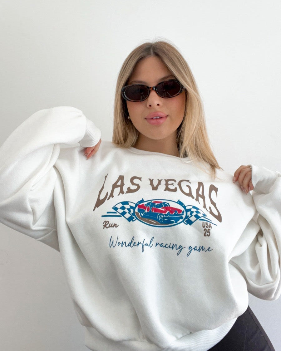 Buzo las vegas - blanco
