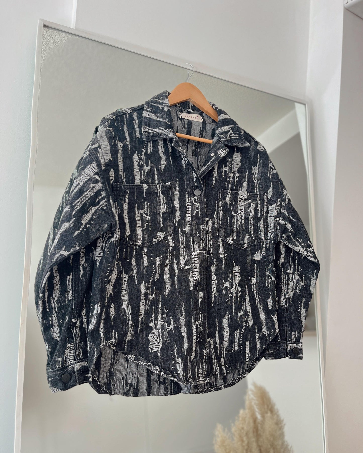 Sobrecamisa rotura - negra