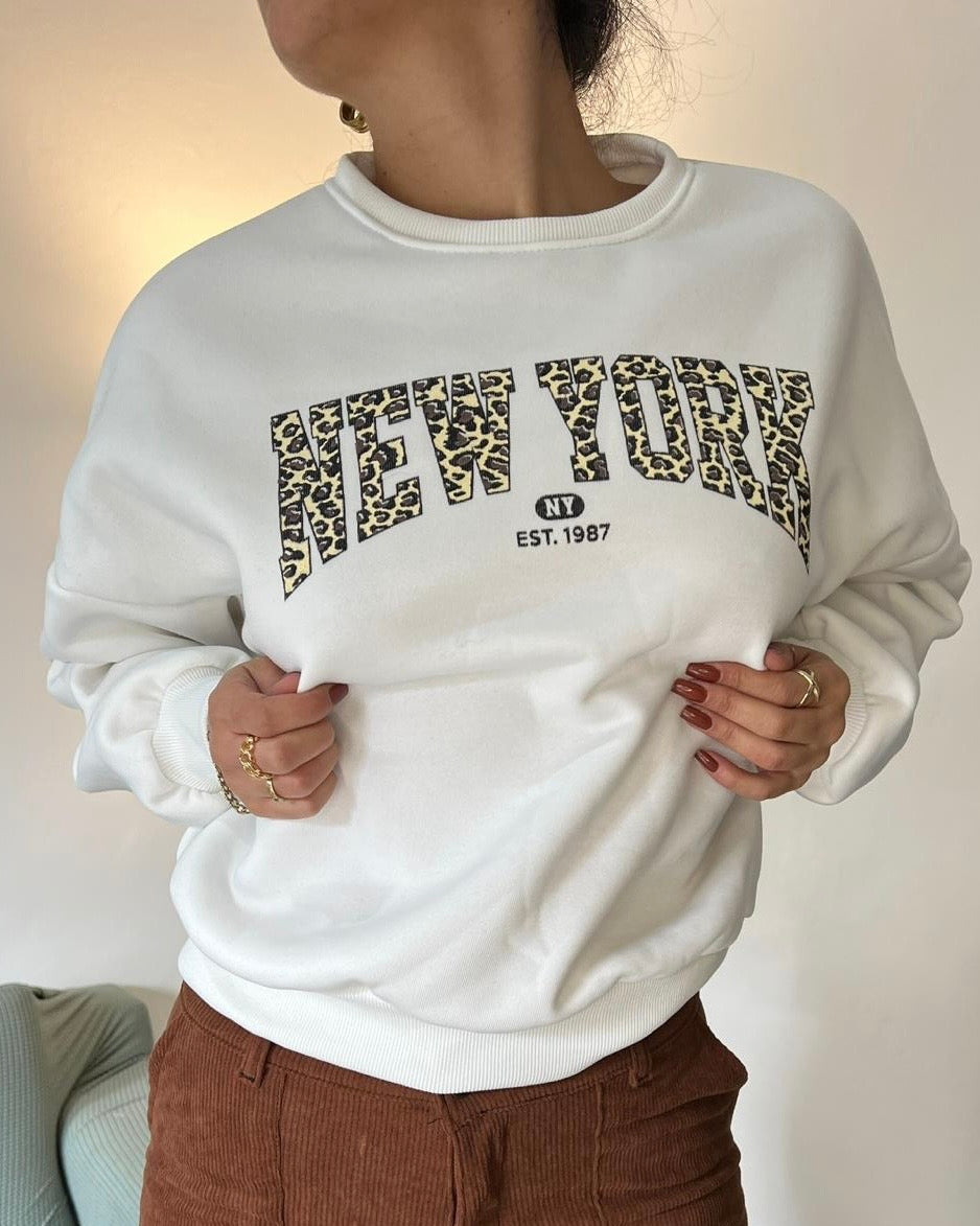 Buzo New York - blanco