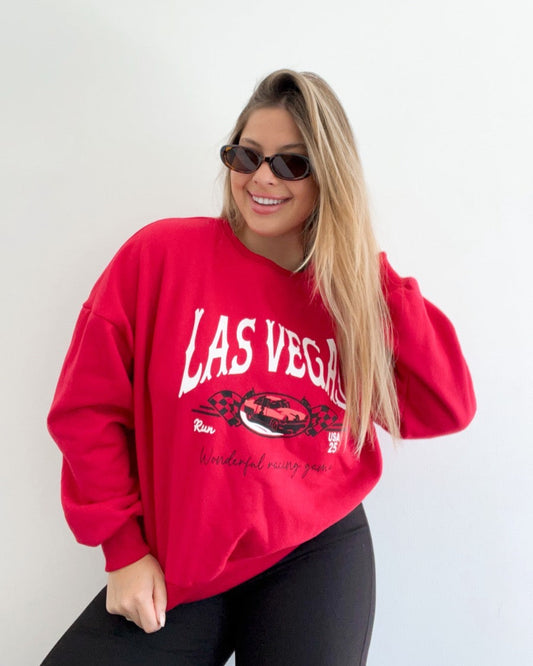 Buzo las vegas - rojo