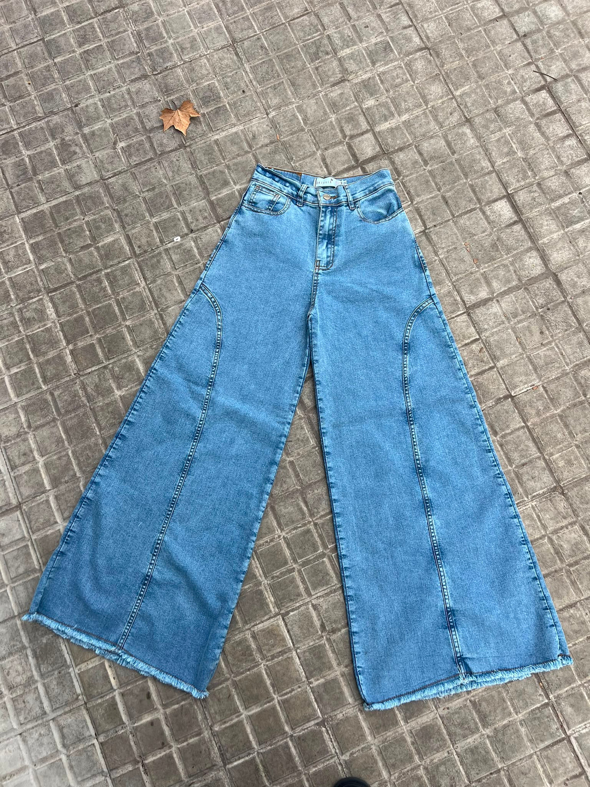 Jean costuras - claro