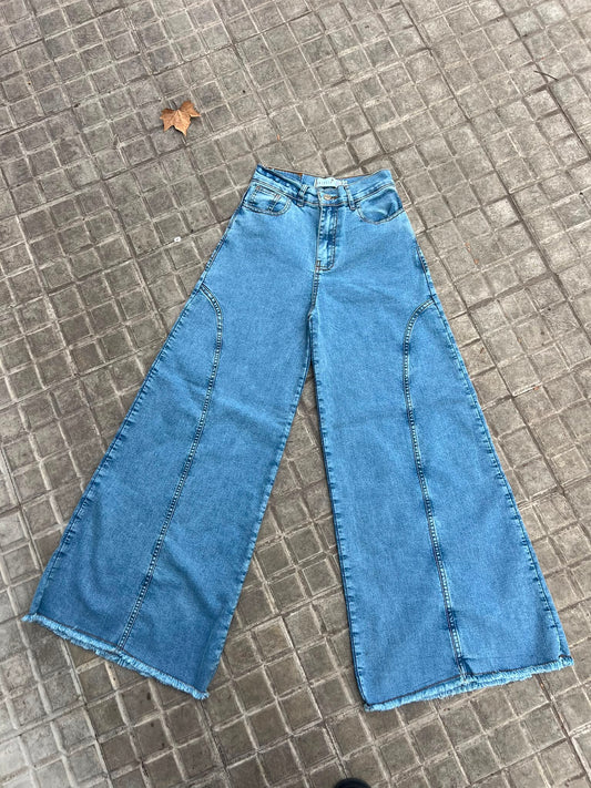 Jean costuras - claro