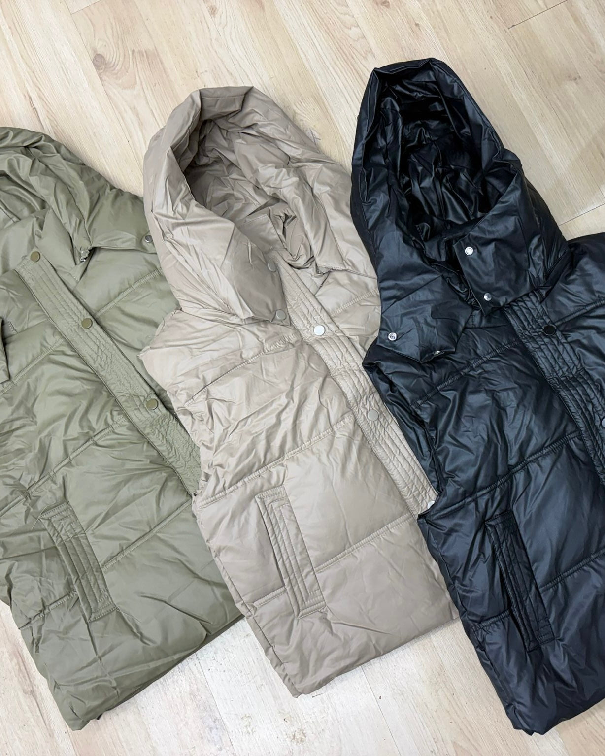 Chaleco puffer - varios colores