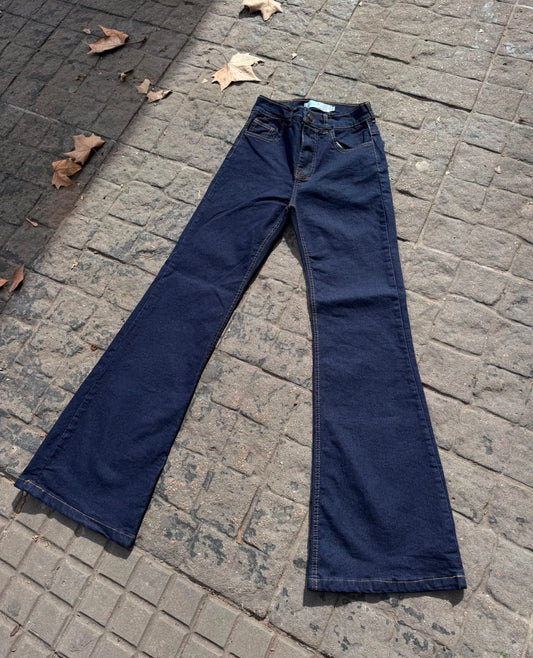 Jean semi Oxford - azul