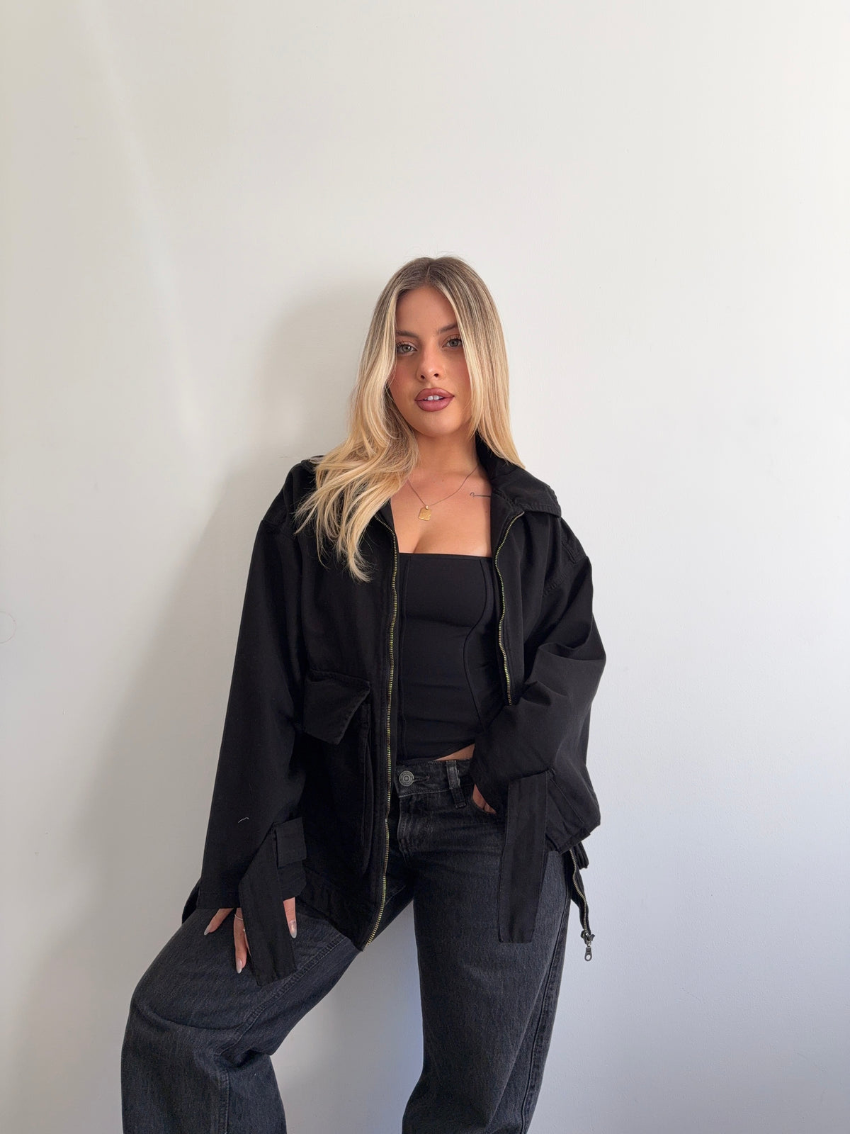 Campera Oktavia - negra