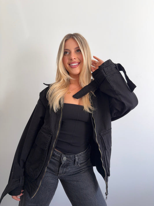 Campera Oktavia - negra