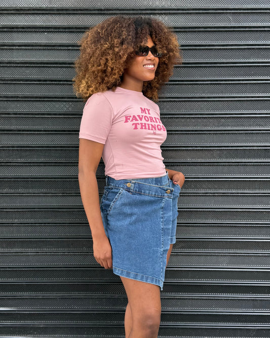 Short pollera - azul