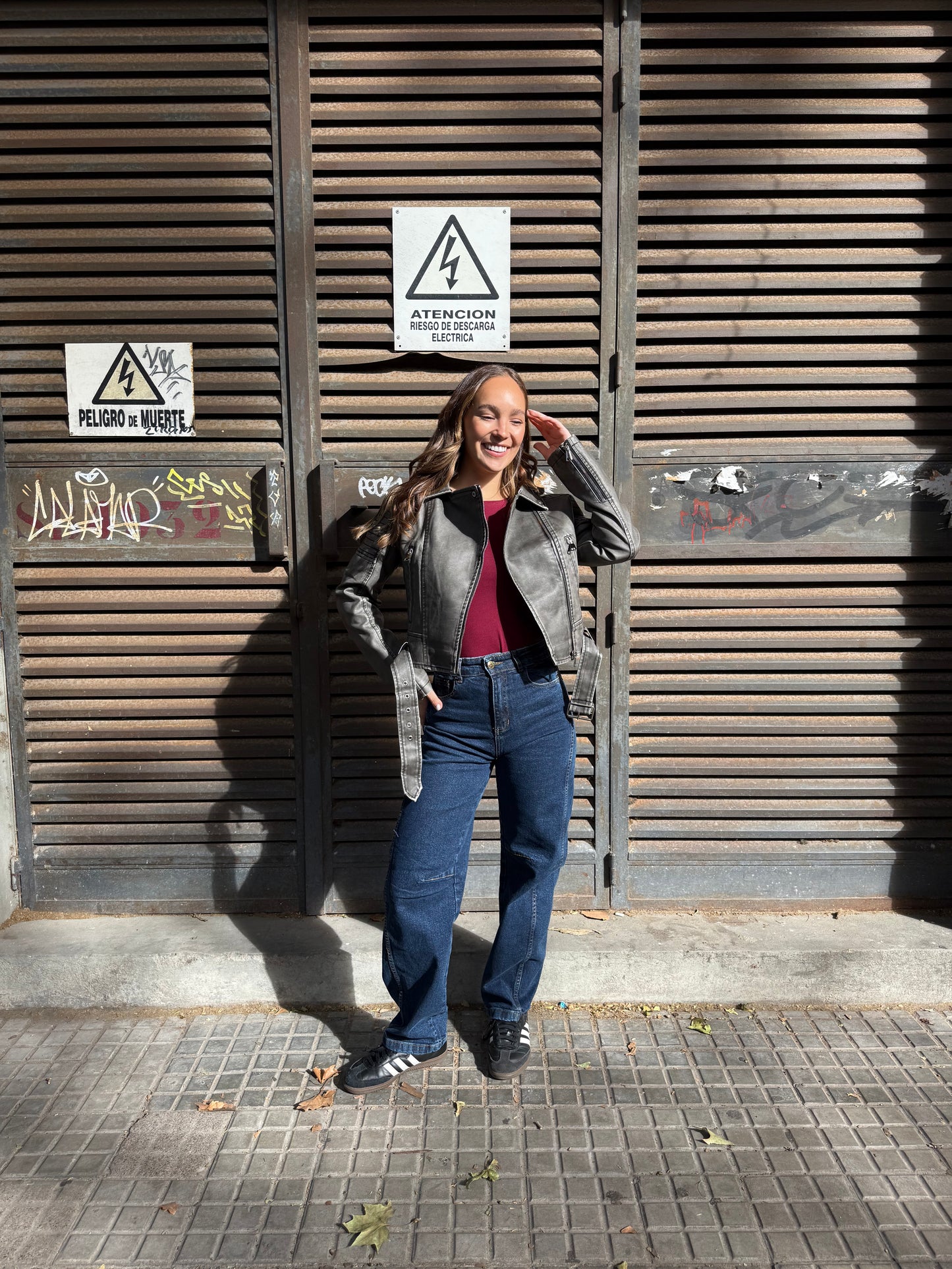 Campera zip