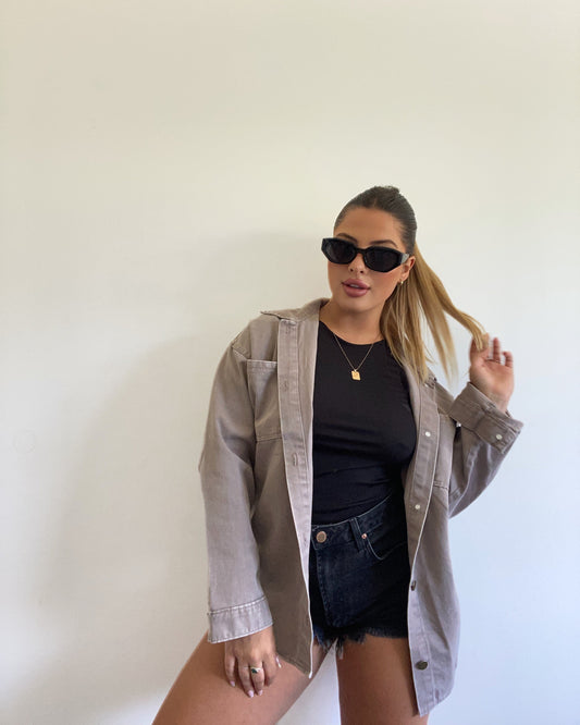 Sobrecamisa Castaño