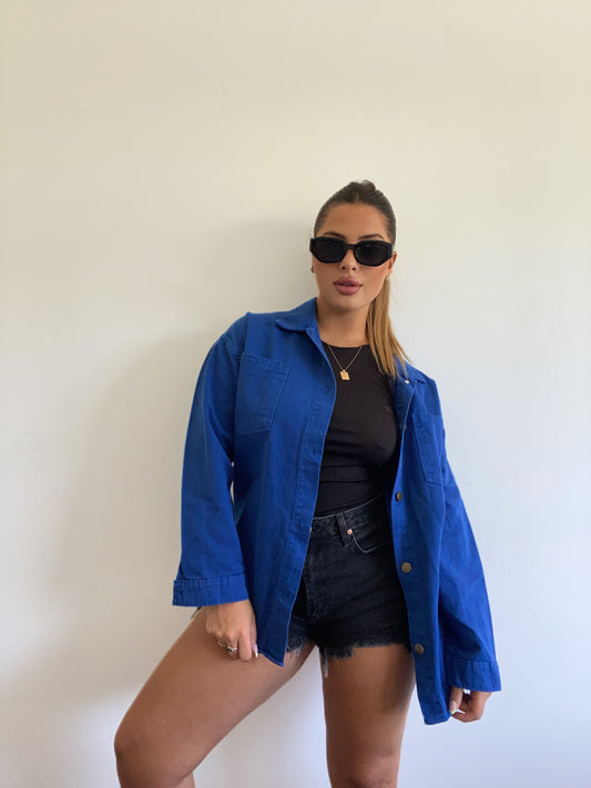 Sobrecamisa Azul Francia