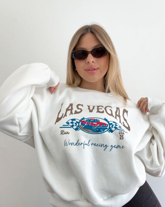 Buzo las vegas - blanco