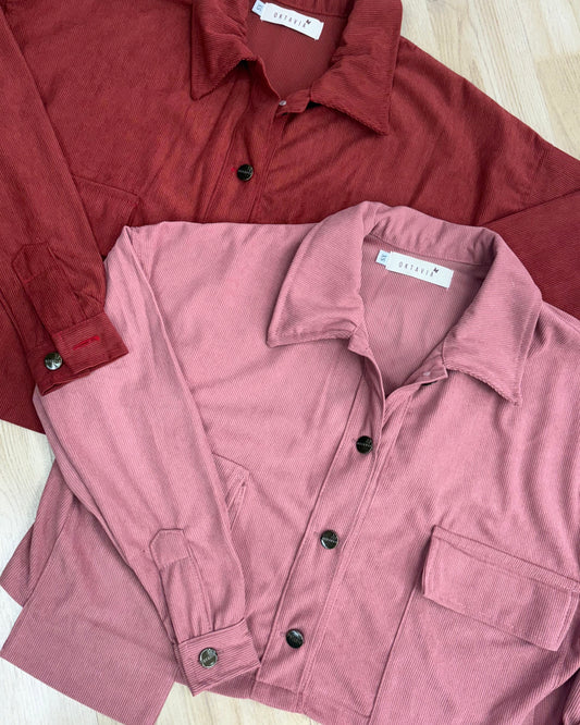 Campera cargo pana